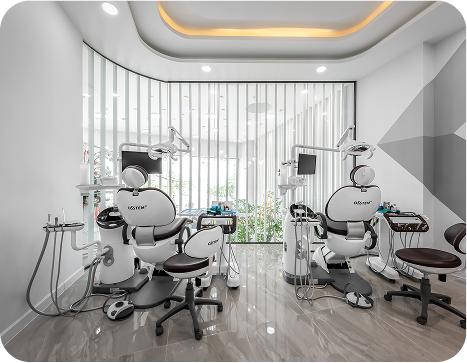 Hình ảnh không gian nha khoa Phương Thành với các thiết bị hiện đại