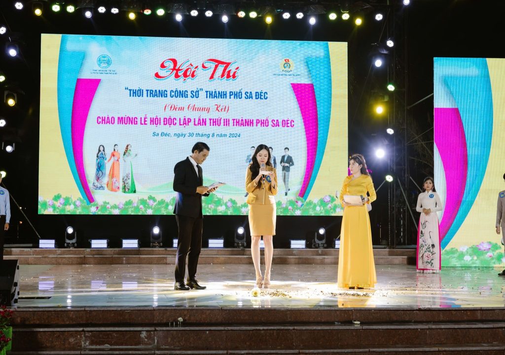 Hội thi "thời trang công sở" - chào mừng Lễ Hội Độc Lập lần thứ III thành phố Sa Đéc 