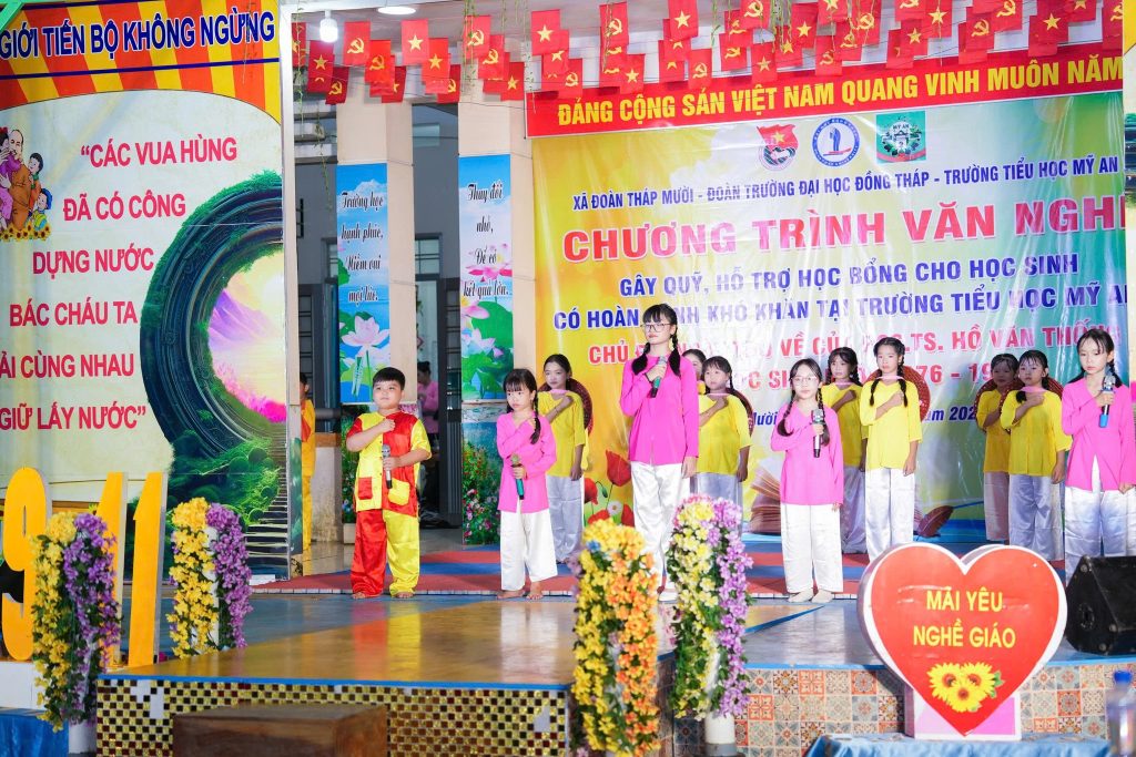 Nha khoa Phương Thành tham gia chương trình gây quỹ tại Trường Tiểu học Mỹ An 2