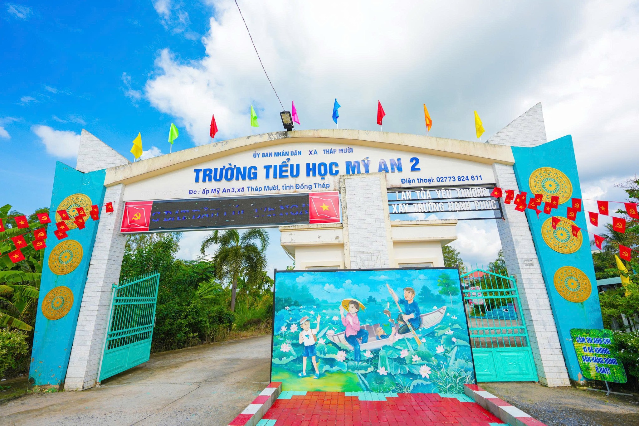 Nha khoa Phương Thành tiếp sức vượt khó học sinh trường tiểu học Mỹ An 2