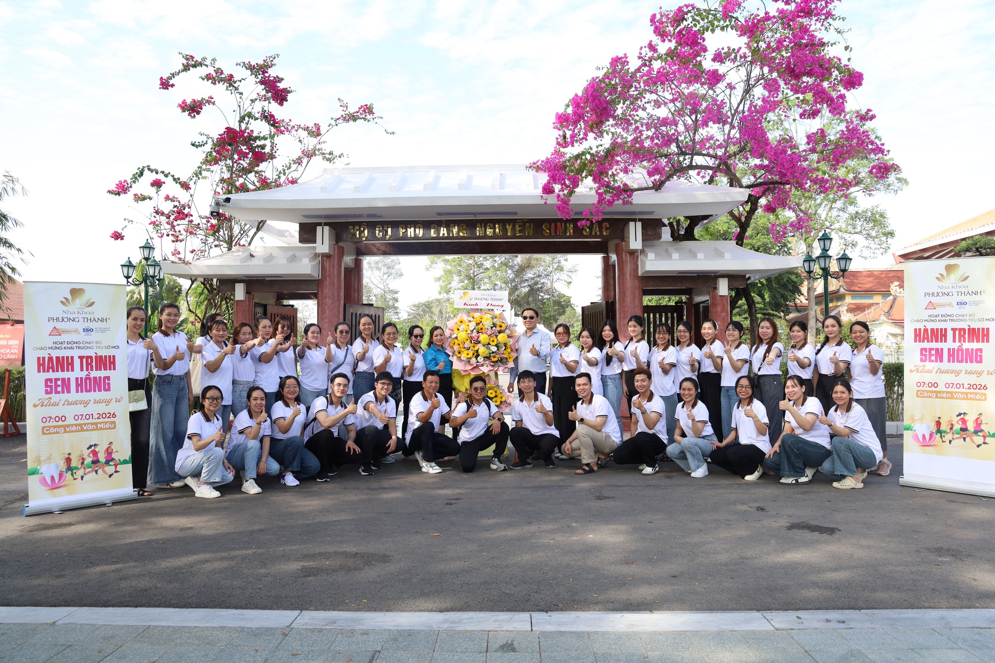 Hành trình Sen Hồng – Khởi đầu ý nghĩa chào mừng khai trương Nha khoa Phương Thành trụ sở mới tại Cao Lãnh