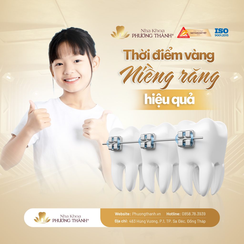 Độ tuổi vàng niềng răng hiệu quả