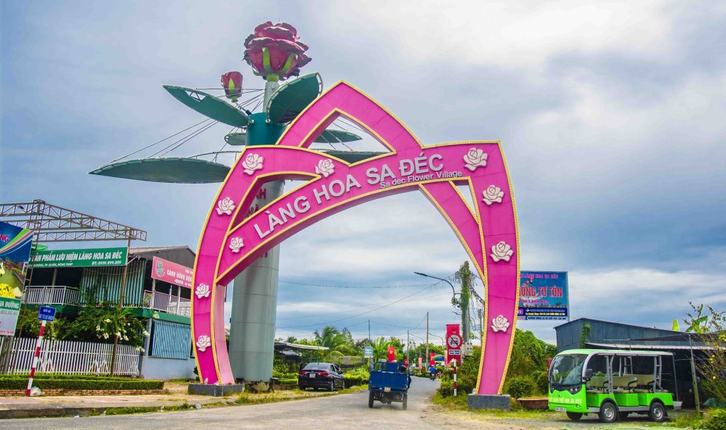 Làng Hoa Sa Đéc – Bản Giao Hưởng Sắc Màu Bên Dòng Sa Giang