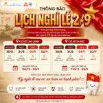 THÔNG BÁO NGHỈ LỄ QUỐC KHÁNH 2/9