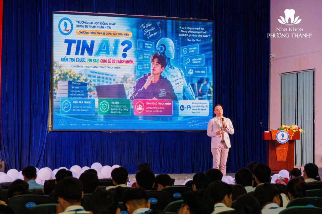 NCS.BS.CKII PHẠM KIM THÀNH CHIA SẺ CÙNG TÂN SINH VIÊN KHOA SƯ PHẠM TOÁN – TIN, TRƯỜNG ĐẠI HỌC ĐỒNG THÁP