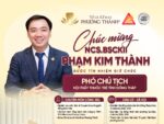 NCS.BSCKII PHẠM KIM THÀNH GIỮ CHỨC PHÓ CHỦ TỊCH HỘI THẦY THUỐC TRẺ TỈNH ĐỒNG THÁP