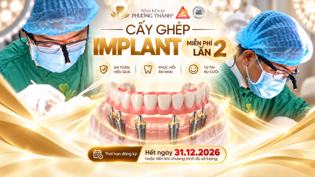PHƯƠNG THÀNH TRIỂN KHAI CHƯƠNG TRÌNH CẤY GHÉP IMPLANT MIỄN PHÍ LẦN 2